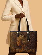 Born Royal Sleek Leather Tote QR0XD097