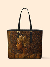 Born Royal Sleek Leather Tote QR0XD097
