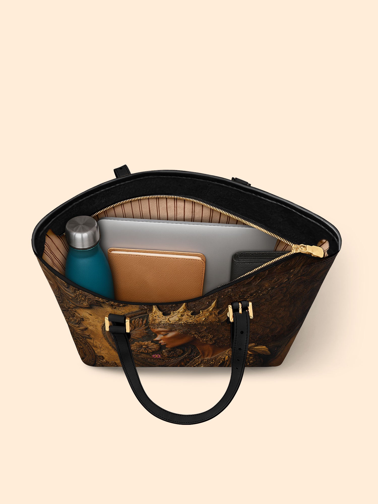 Glory Unfolded Sleek Leather Tote QR0XD123