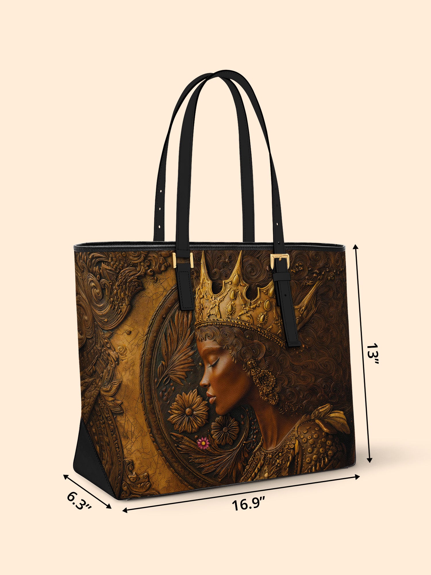 Glory Unfolded Sleek Leather Tote QR0XD123