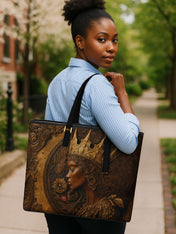 Glory Unfolded Sleek Leather Tote QR0XD123