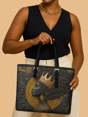 Royal by Birth Sleek Leather Tote QR0XD120