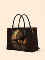 Africa's Spirit Premium Leather Handbag QR0TD034