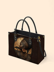 Africa's Spirit Premium Leather Handbag QR0TD034