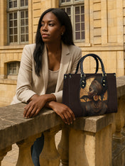 Africa's Spirit Premium Leather Handbag QR0TD034