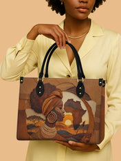 Roots of Africa Premium Leather Handbag QR0TD033