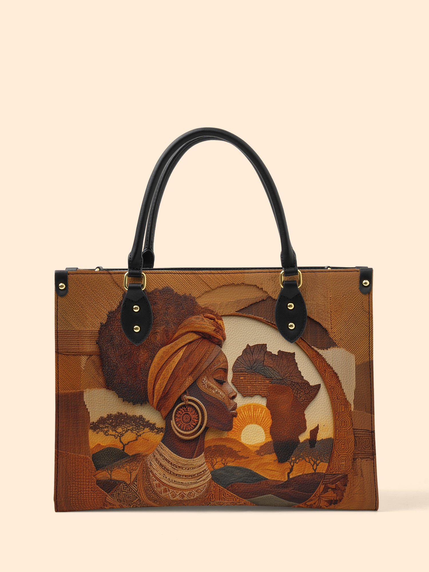 Roots of Africa Premium Leather Handbag QR0TD033