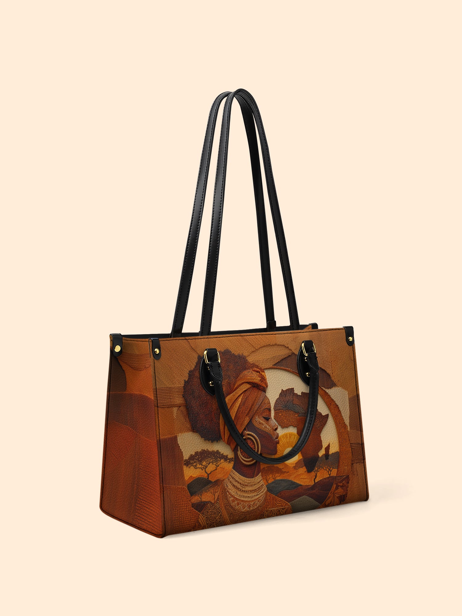 Roots of Africa Premium Leather Handbag QR0TD033