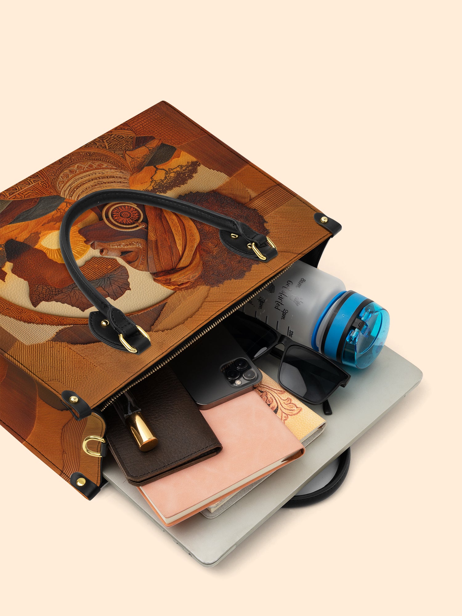 Roots of Africa Premium Leather Handbag QR0TD033