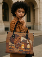 Roots of Africa Premium Leather Handbag QR0TD033