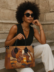 Roots of Africa Premium Leather Handbag QR0TD033