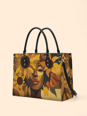 Blooming Within Premium Leather Handbag QR0TV021