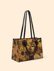 Blooming Within Premium Leather Handbag QR0TV021