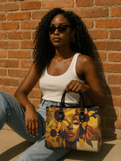 Blooming Within Premium Leather Handbag QR0TV021