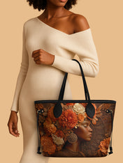 Petal Crown Classic Shopper Tote QR0TV038