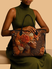 Petal Crown Classic Shopper Tote QR0TV038