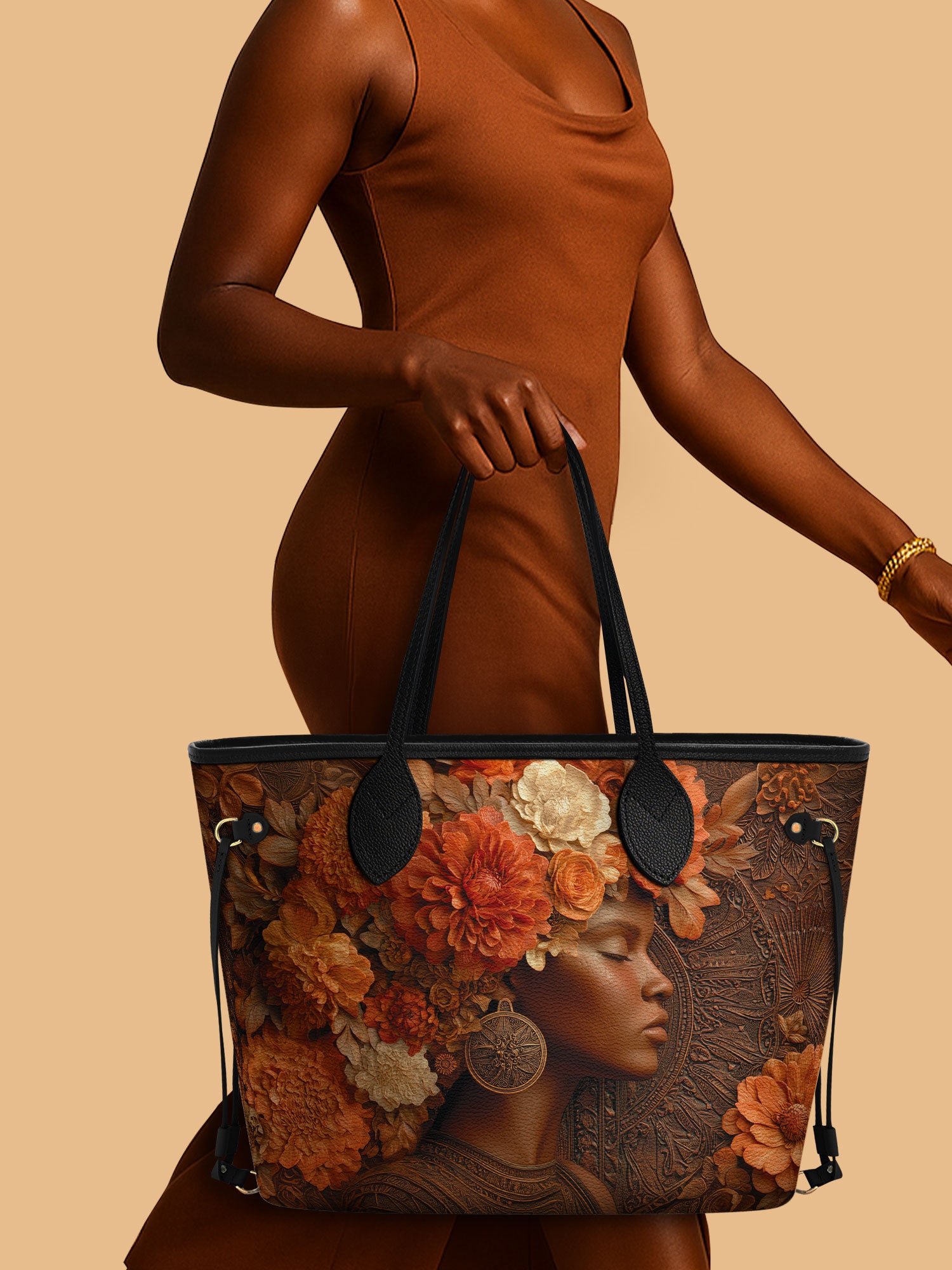 Petal Crown Classic Shopper Tote QR0TV038