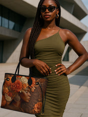 Petal Crown Classic Shopper Tote QR0TV038