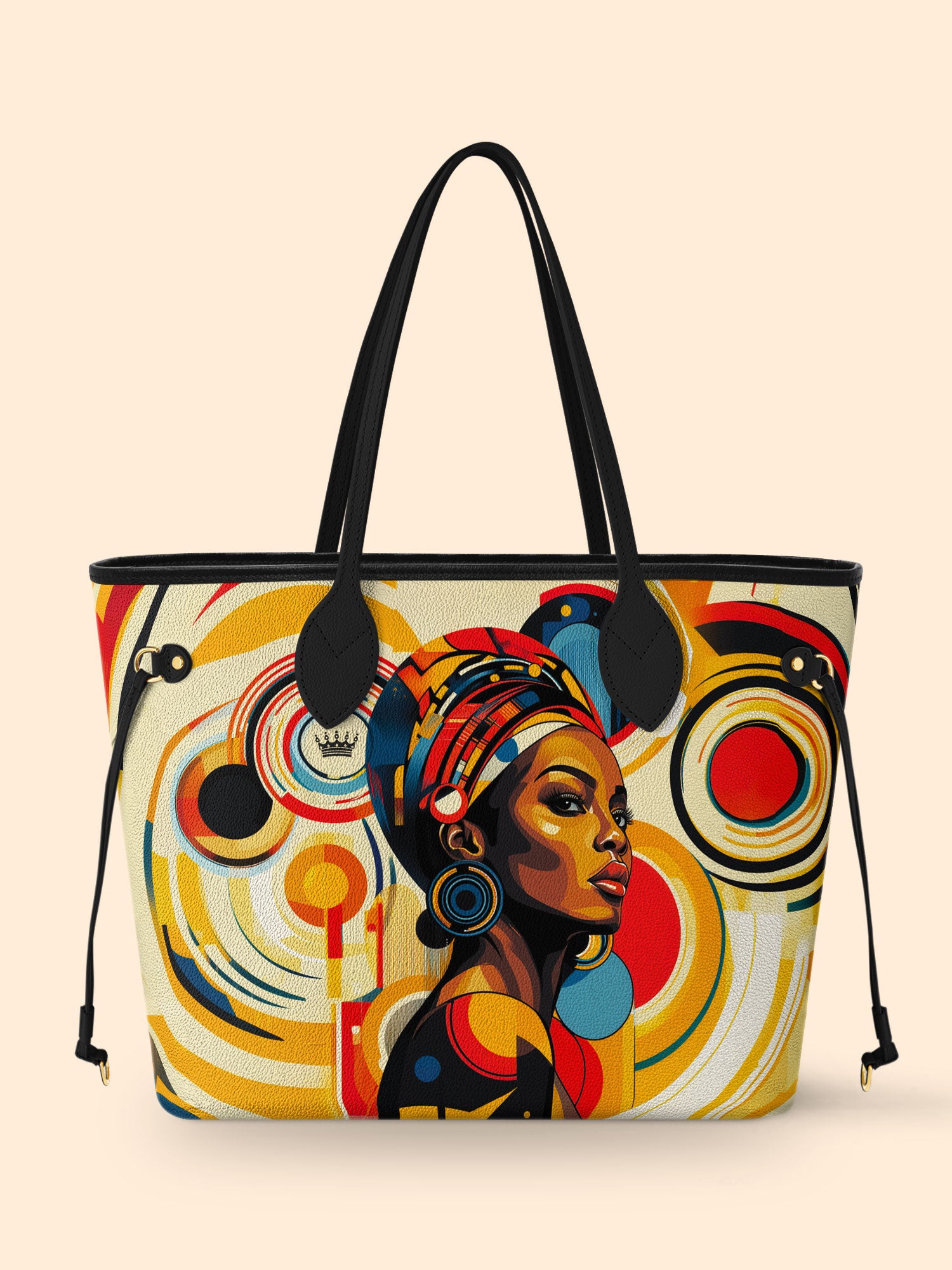 Bold Black Woman Classic Shopper Tote QR0XD313