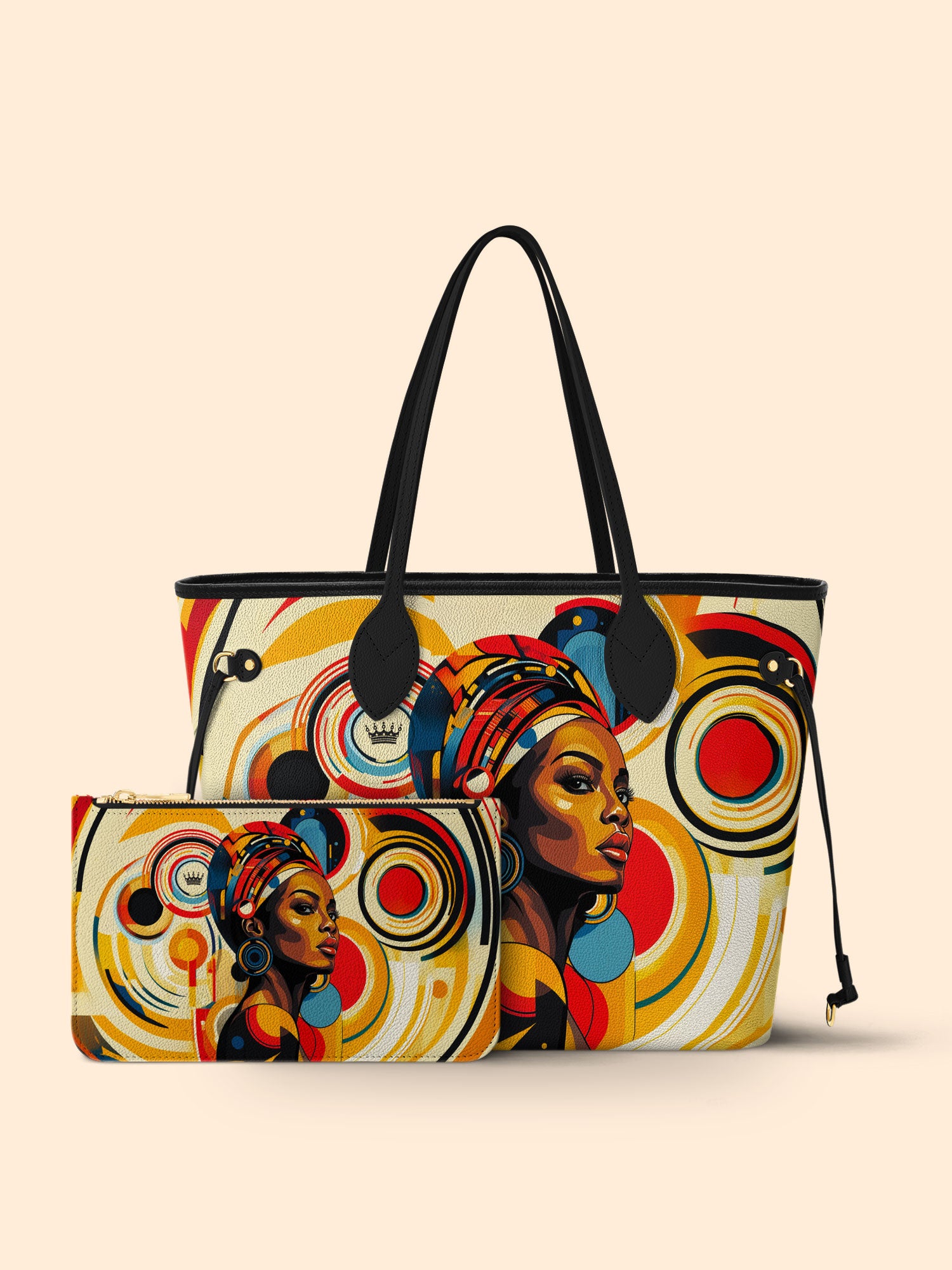 Bold Black Woman Classic Shopper Tote QR0XD313