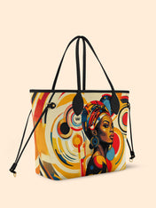 Bold Black Woman Classic Shopper Tote QR0XD313