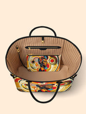 Bold Black Woman Classic Shopper Tote QR0XD313