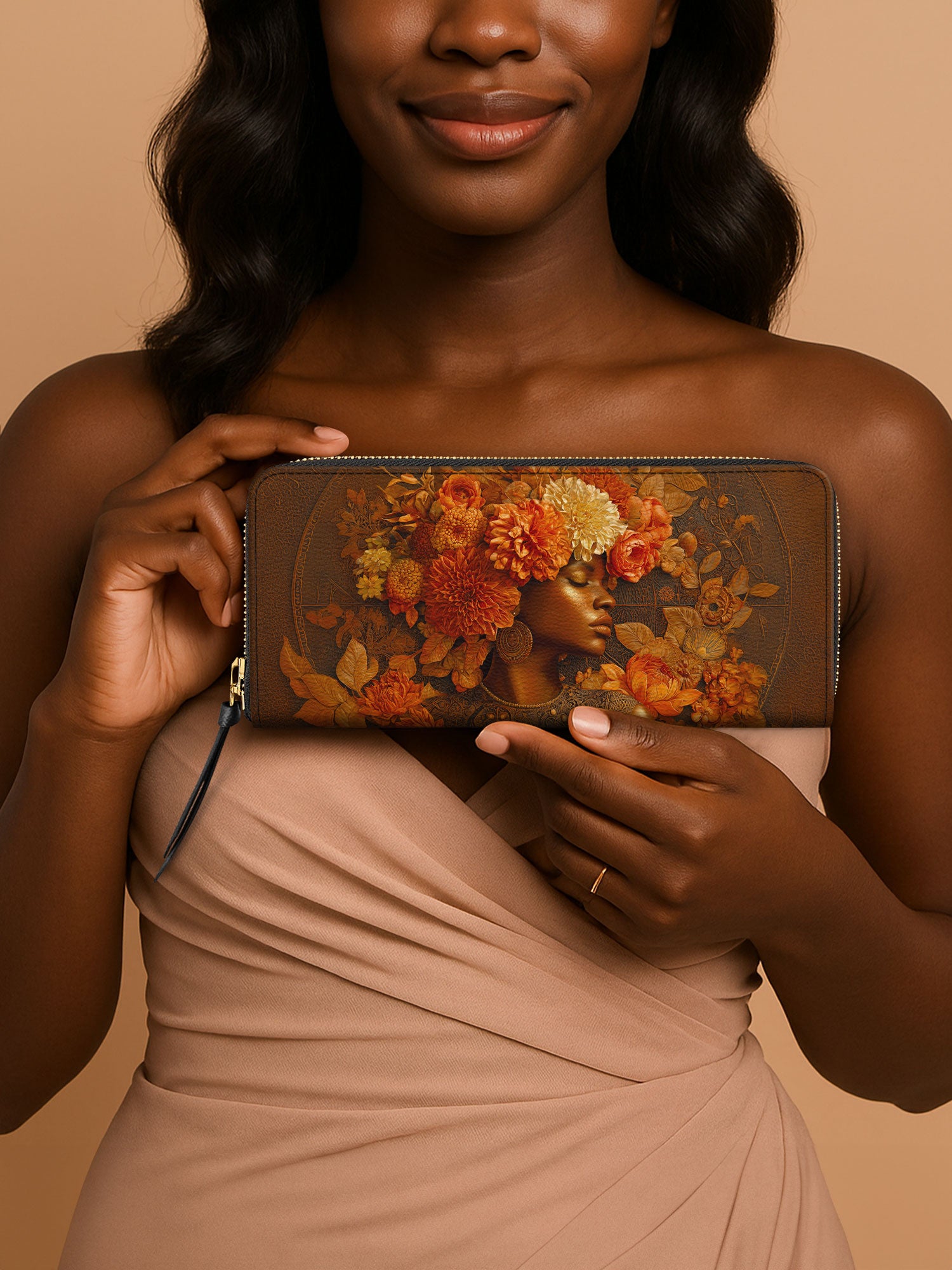 Dreaming In Rust Slimline Zippy Wallet QR0TV037