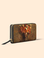 Floral Goddess Slimline Zippy Wallet QR0TV036