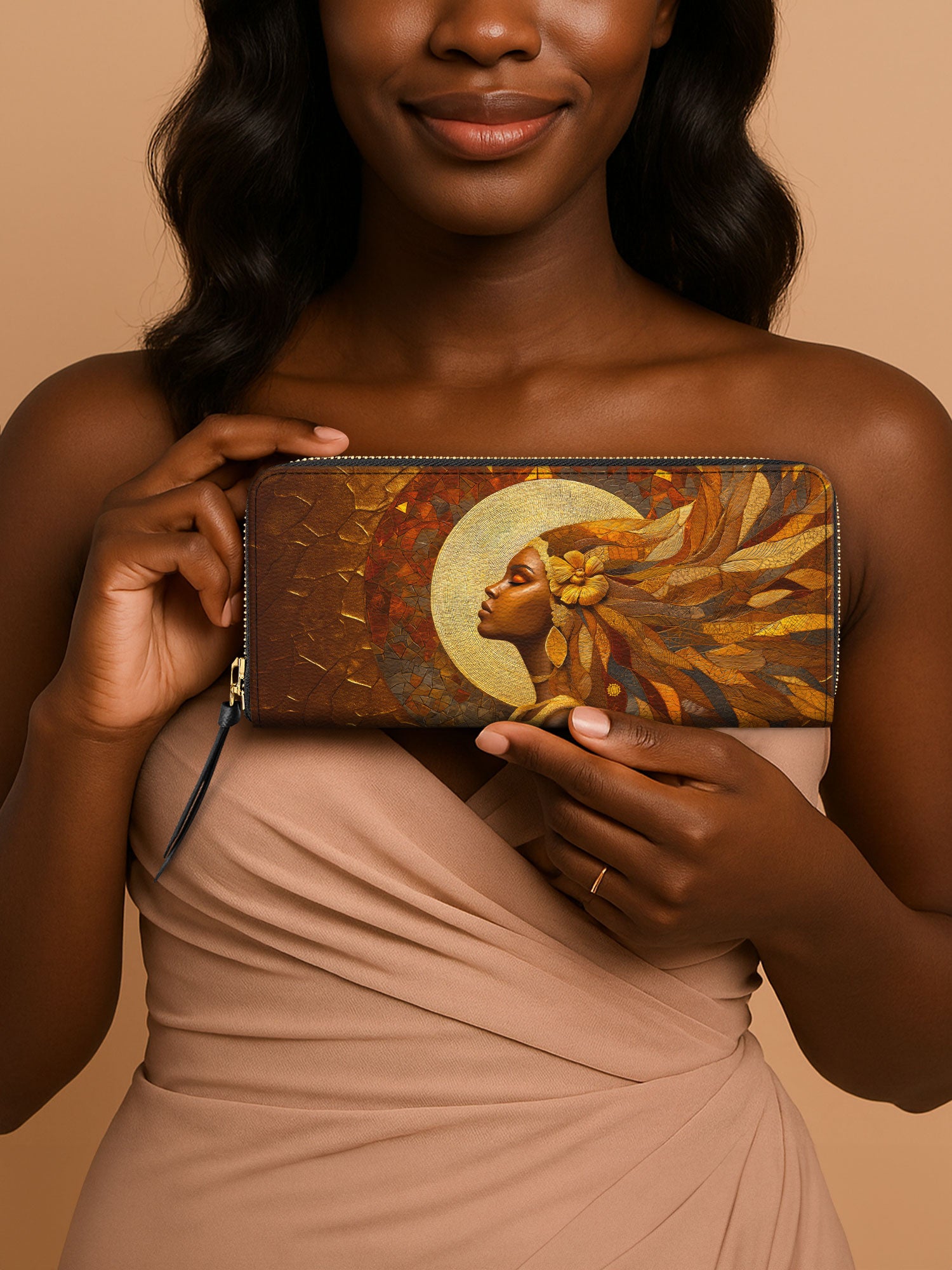 Tribal Tapestry Slimline Zippy Wallet QR0TV026