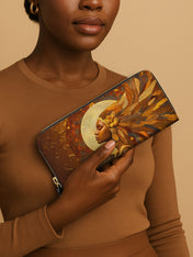 Tribal Tapestry Slimline Zippy Wallet QR0TV026