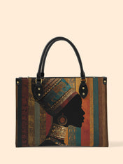 Brown Radiance Premium Leather Handbag QR0TV022