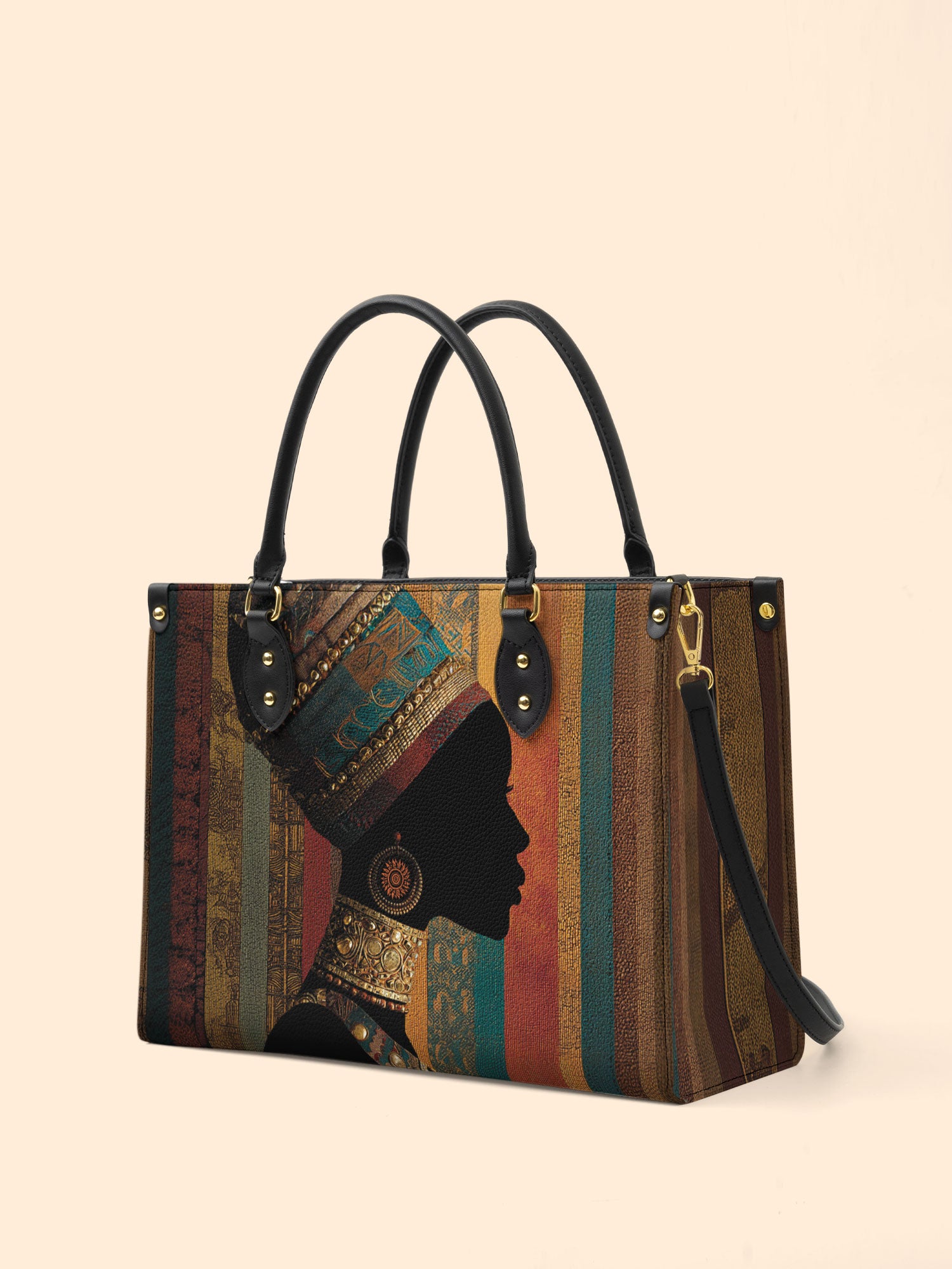 Brown Radiance Premium Leather Handbag QR0TV022