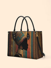 Brown Radiance Premium Leather Handbag QR0TV022