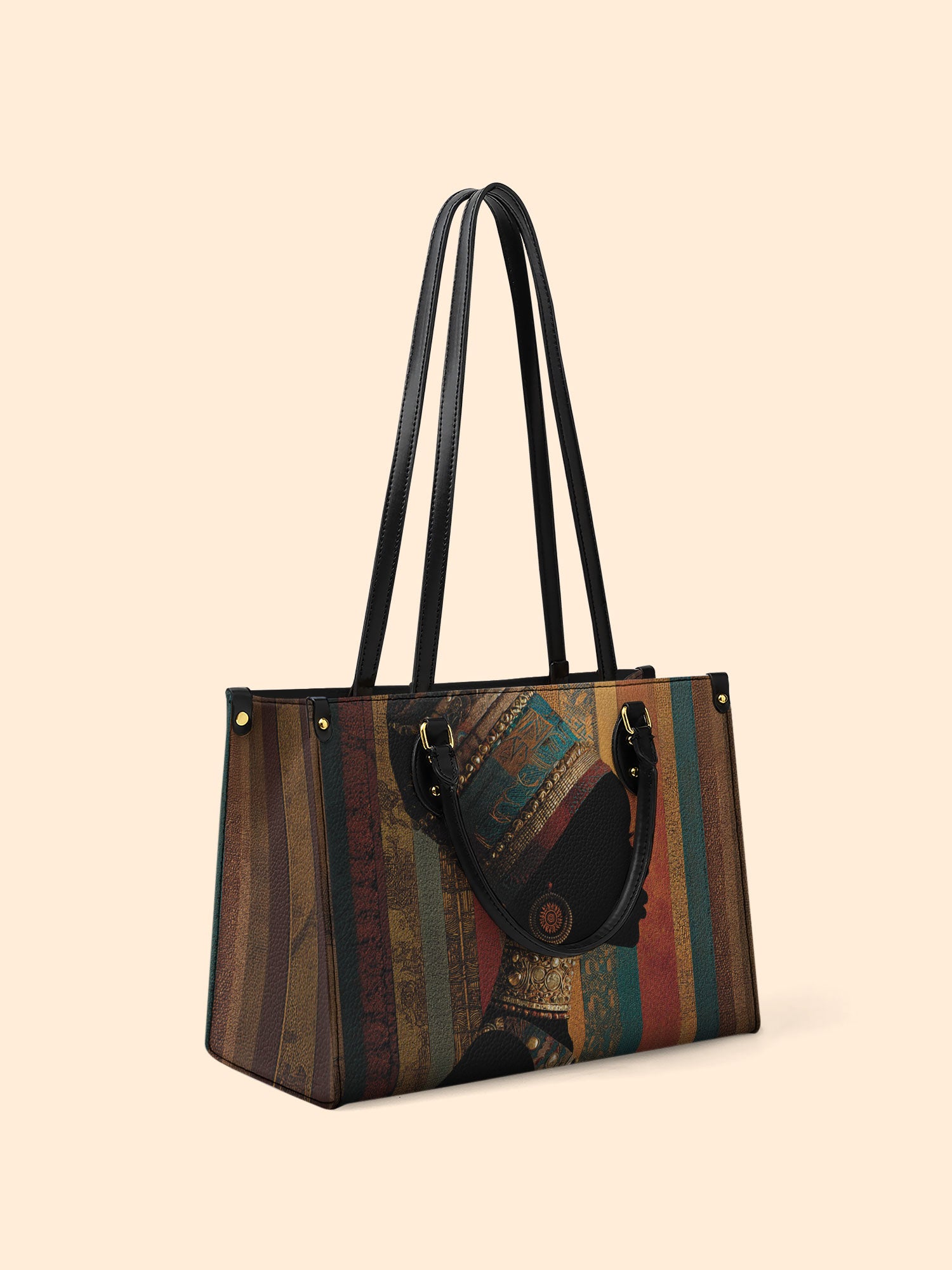 Brown Radiance Premium Leather Handbag QR0TV022