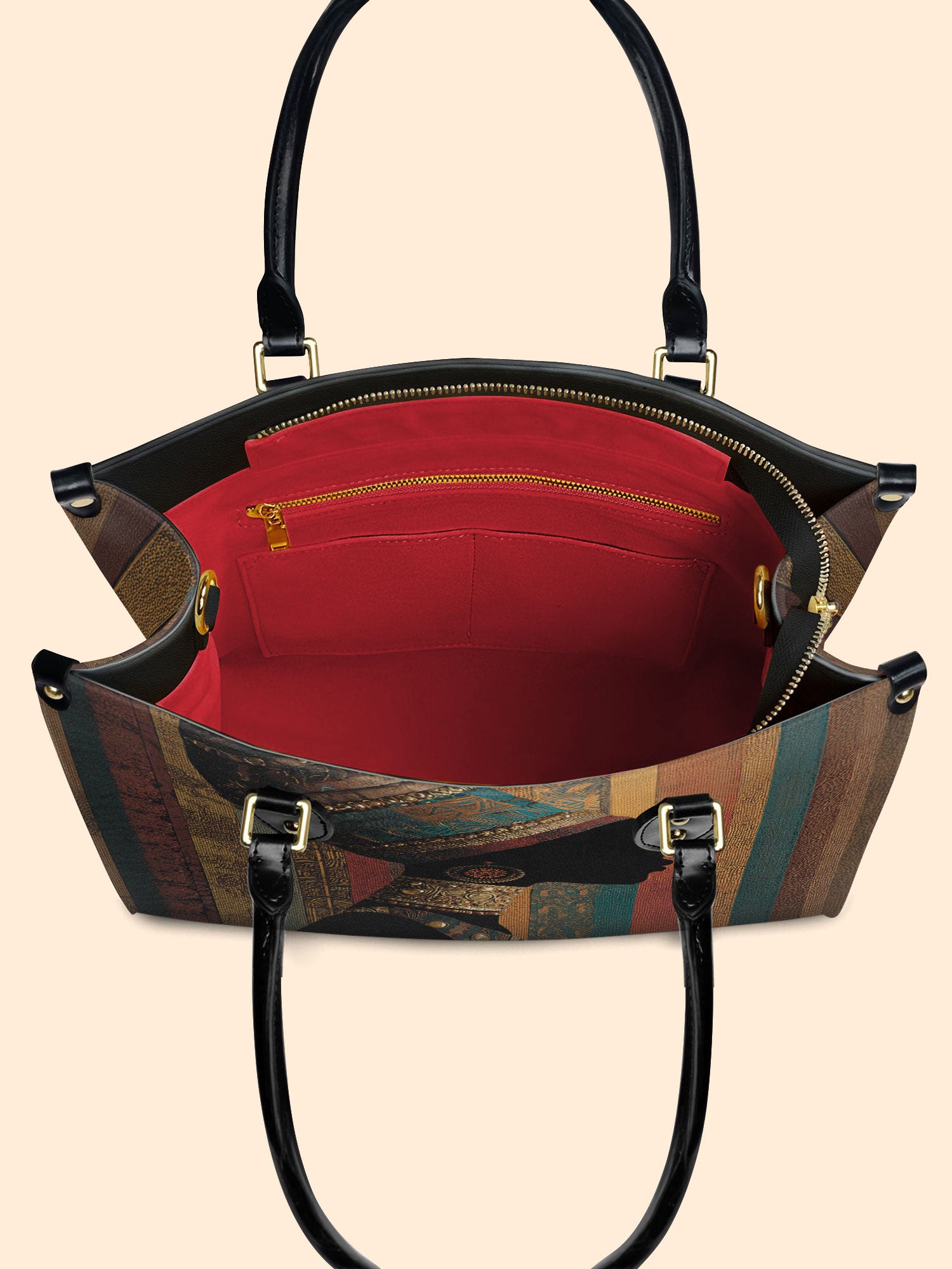 Brown Radiance Premium Leather Handbag QR0TV022