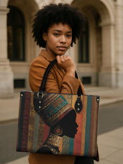 Brown Radiance Premium Leather Handbag QR0TV022