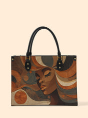 Carved Beauty Premium Leather Handbag QR0HH040