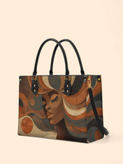 Carved Beauty Premium Leather Handbag QR0HH040