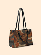 Carved Beauty Premium Leather Handbag QR0HH040