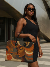 Carved Beauty Premium Leather Handbag QR0HH040