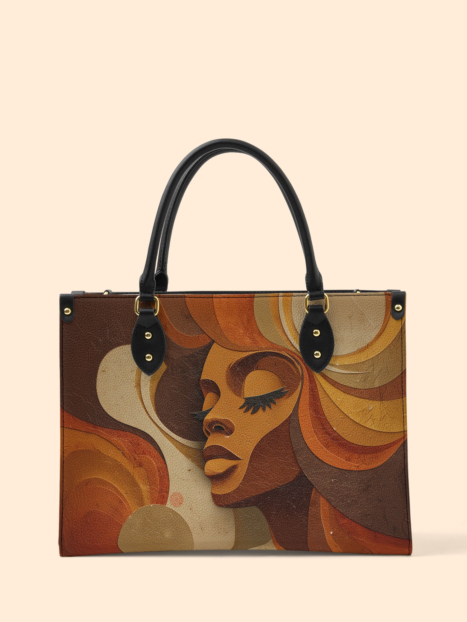 Sepia Siren Premium Leather Handbag QR0HH041