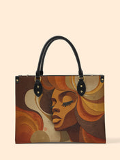 Sepia Siren Premium Leather Handbag QR0HH041