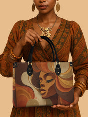 Sepia Siren Premium Leather Handbag QR0HH041