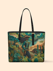 Cowgirl Vibes Sleek Leather Tote QR0TD071