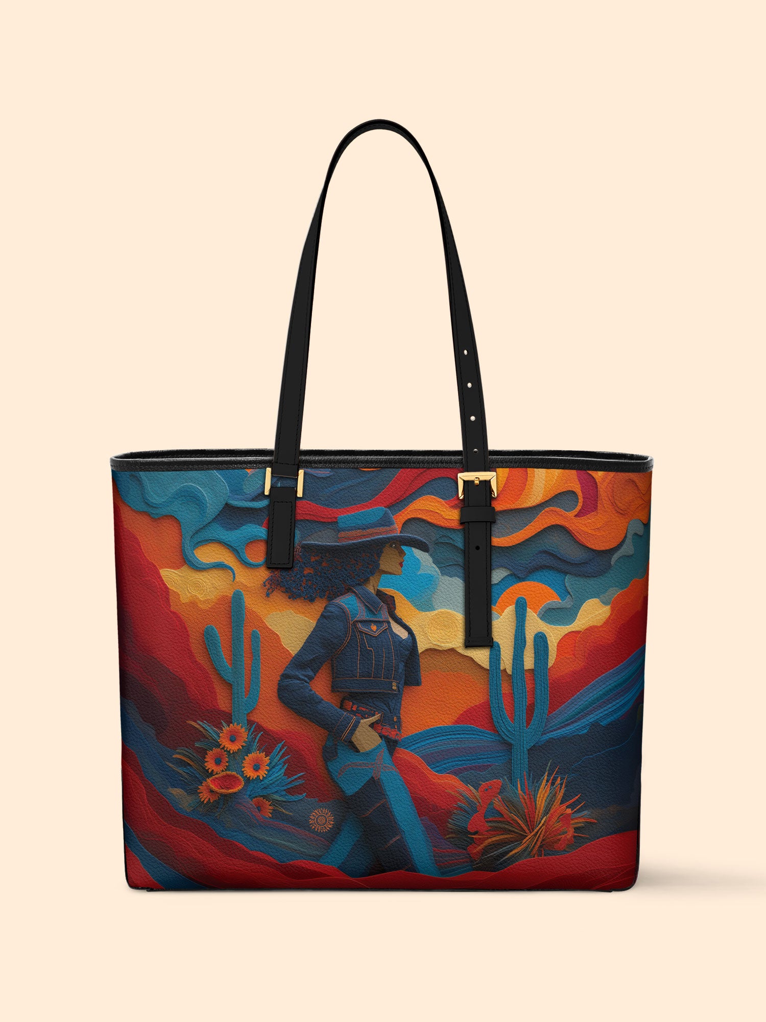 Grit & Grace Sleek Leather Tote QR0TD074