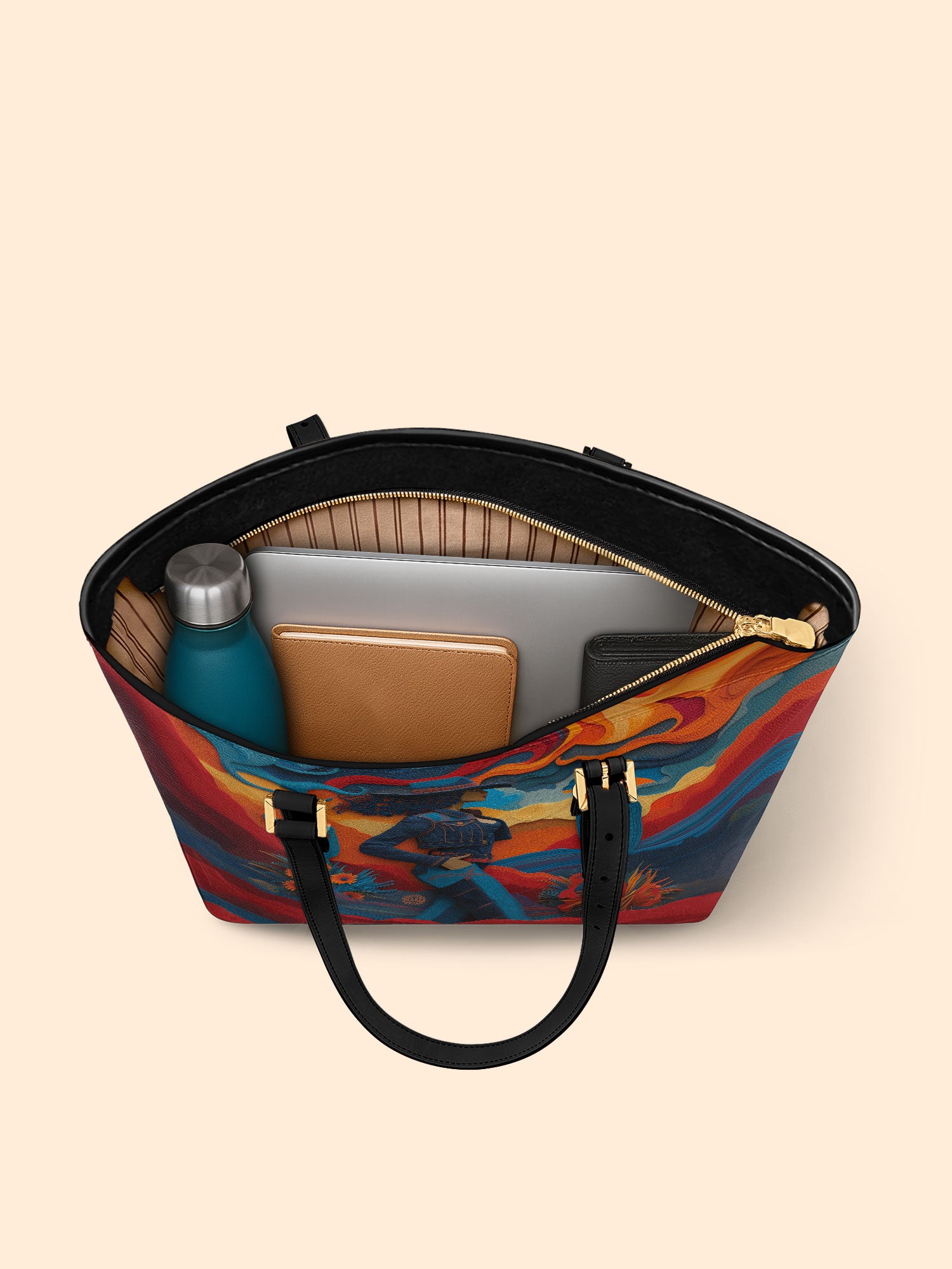 Grit & Grace Sleek Leather Tote QR0TD074