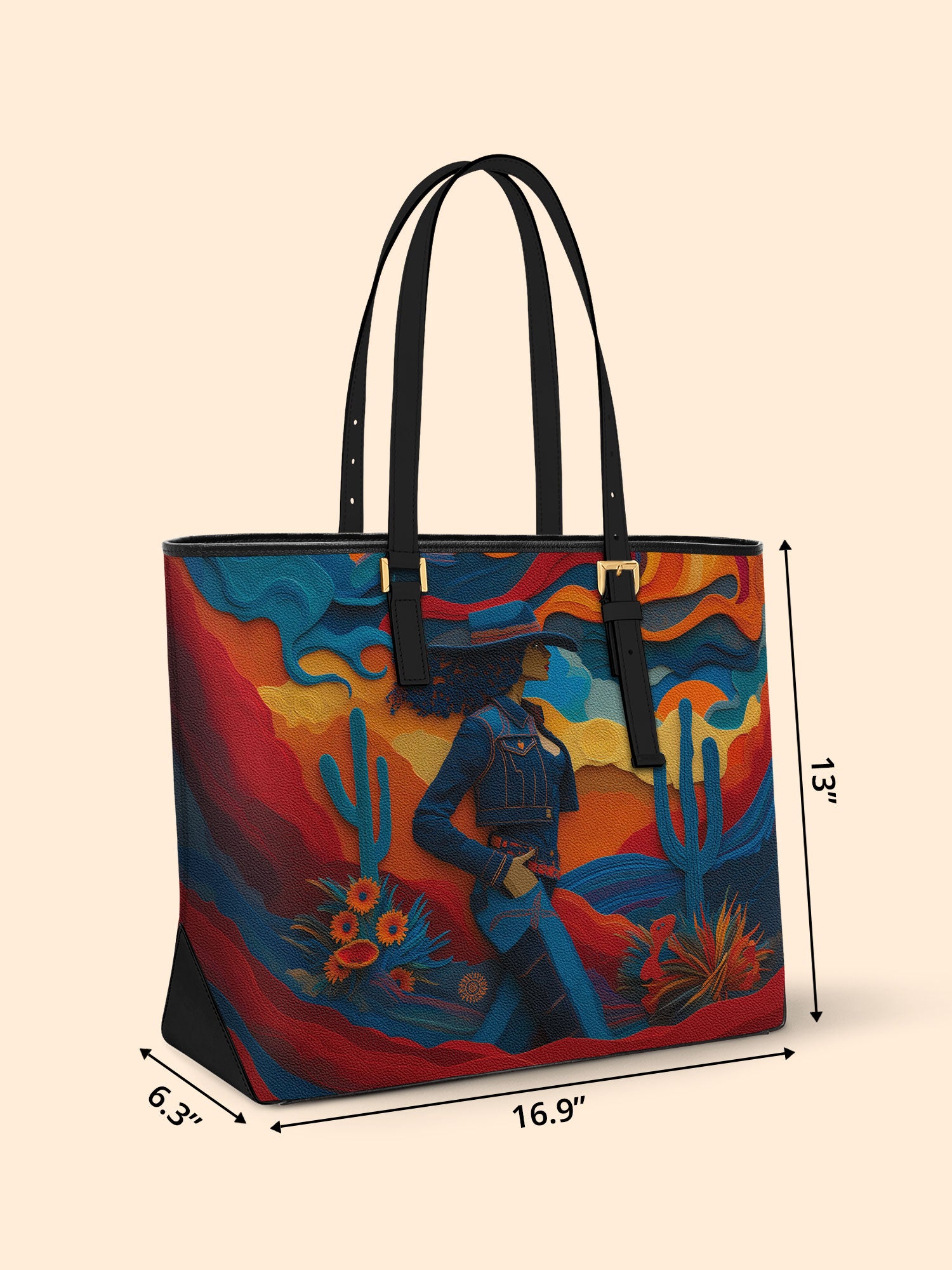 Grit & Grace Sleek Leather Tote QR0TD074