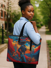 Grit & Grace Sleek Leather Tote QR0TD074