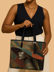 Sable Code Sleek Leather Tote QR0TV029