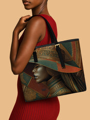 Sable Code Sleek Leather Tote QR0TV029